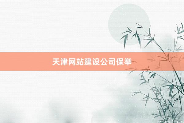 天津网站建设公司保举